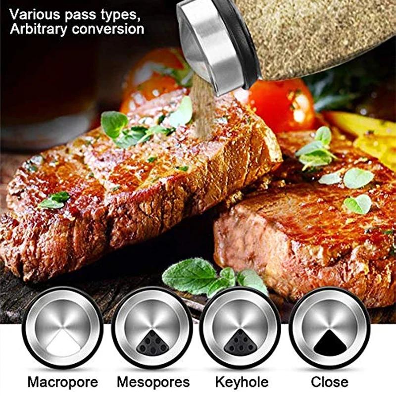 برطمان توابل زجاجي منظم هزازات الفلفل حاوية نكهة التوابل المطبخ الملح الخنازير رف زجاجة حامل نكهة خزان الرف