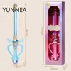 Magic Stick Girls Toys With Flashing Music Cosplay Sailor Moon Props Amazing Sword Toys For Children Pretend Play Scepter 6
