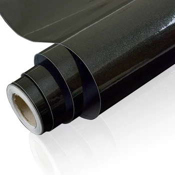 טפטים לארונות מטבח - Pearl Black, 5m x 40cm