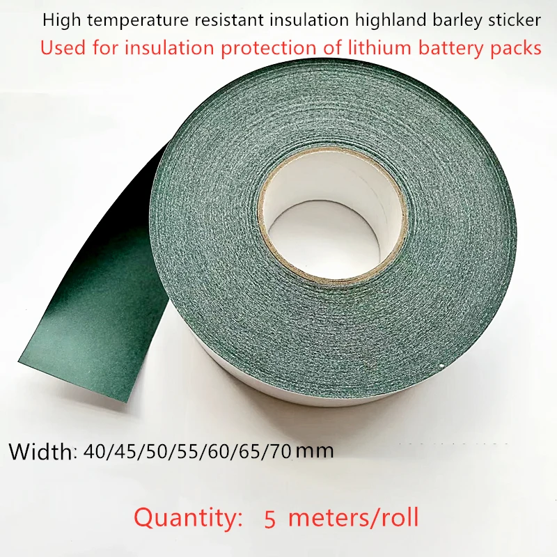 5 meters/roll 18650 21700 Lítium Üteg Csomagol Szigetelés matrica, Hegyvidék Árpa Irat wrapped withadhesive Pénzügyi ellátás