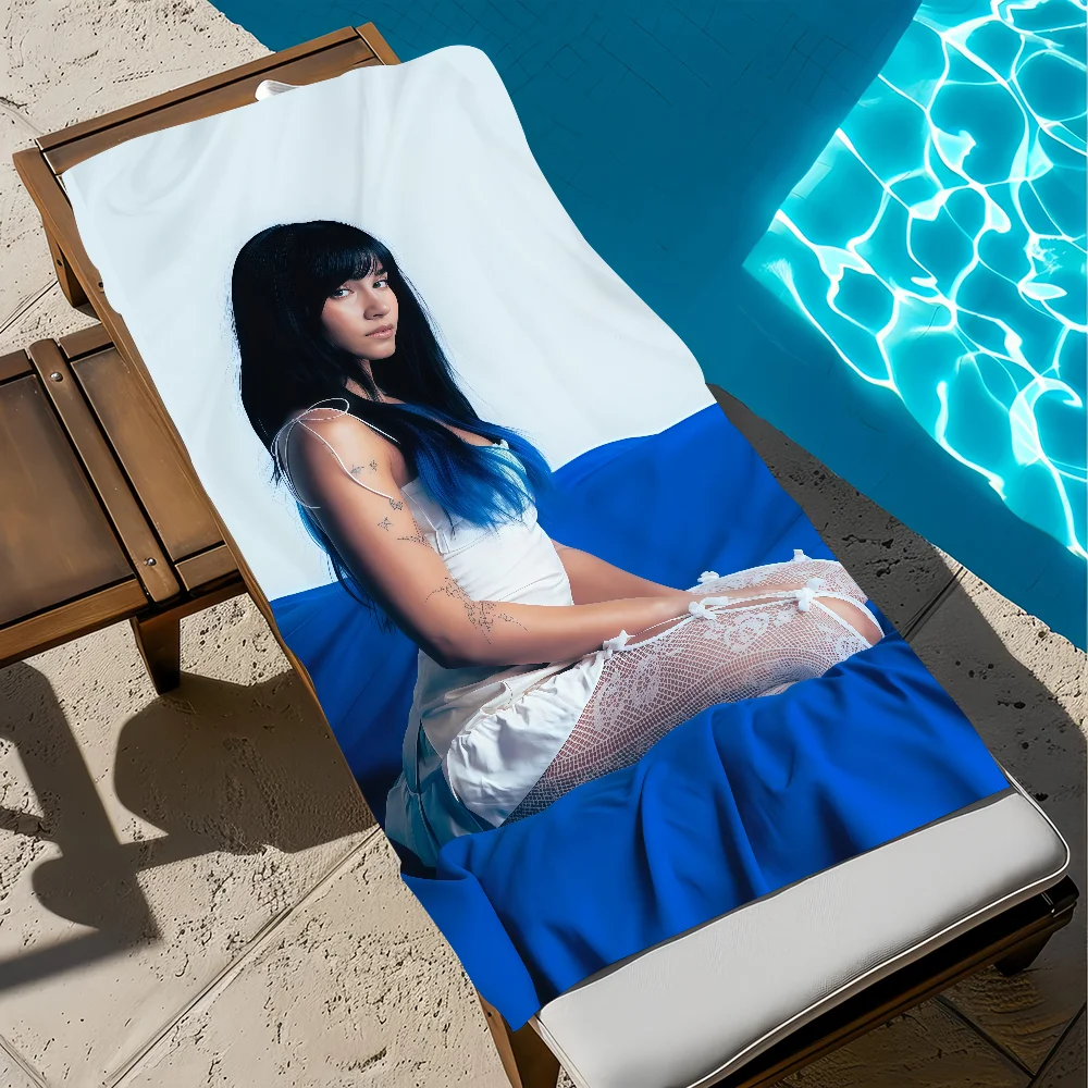 Singer a-Aitana Ocana Cuarto azul Towel soft Beach Towels Trip swim Pool bathing Towel Gym Spa home Decor Gift Holiday Vacation