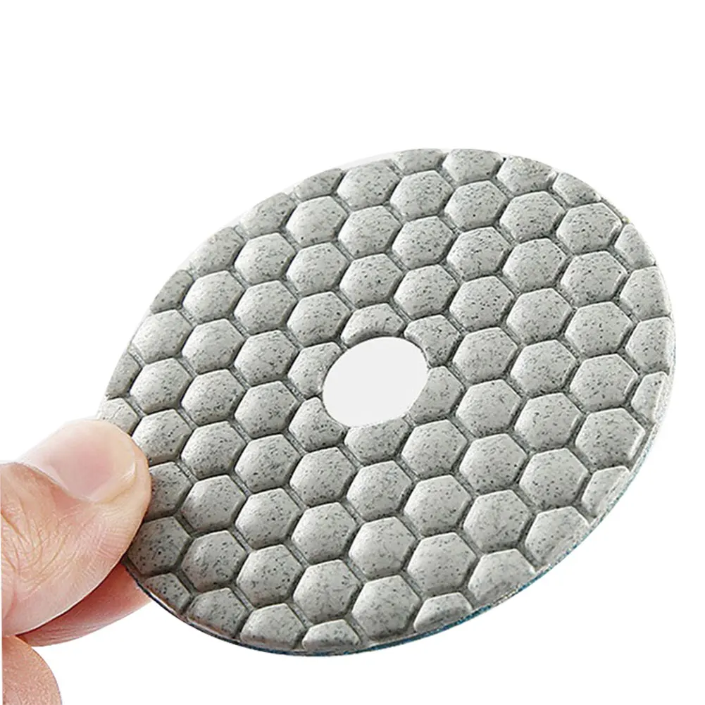 

1pc 3 Inch 100mm Diamond Polishing Pads Kit Wet/Dry For Granite Stone Concrete Marble Polishing Use Grinding Discs Set