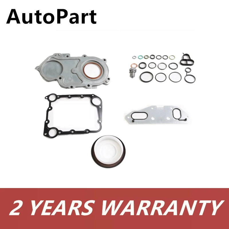 

Front Crankshaft Metal Oil Seal Rear Engine Cylinder Head Gasket Repair Kit For Audi A6 2.4 06E117070D 06E103153E 06E198717