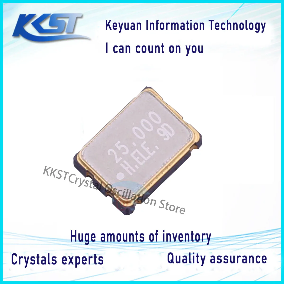 10PCS-Active-crystal-oscillator-SSR025000I3CH-25MHz-50ppm-3V-3-6V ...