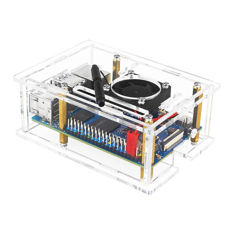 Computador de Placa Única Orange Pi-ram Rk3566 Quad-core 64 Bits Wifi Ble Gigabit Sbc Vídeo 4k Emmc Opcional 3b 8gb 4gb 2gb - Imagem 5