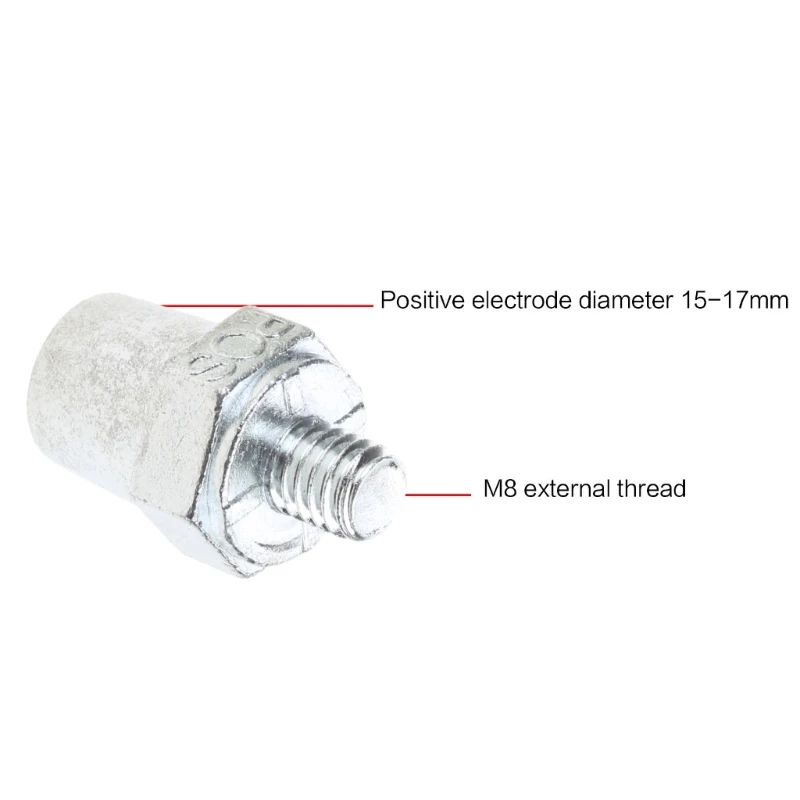 2Pcs Universal Zinc Alloy Car Positive Negative Battery Post Terminal Clamp Adapter Converter Connector Corrosion Resistance