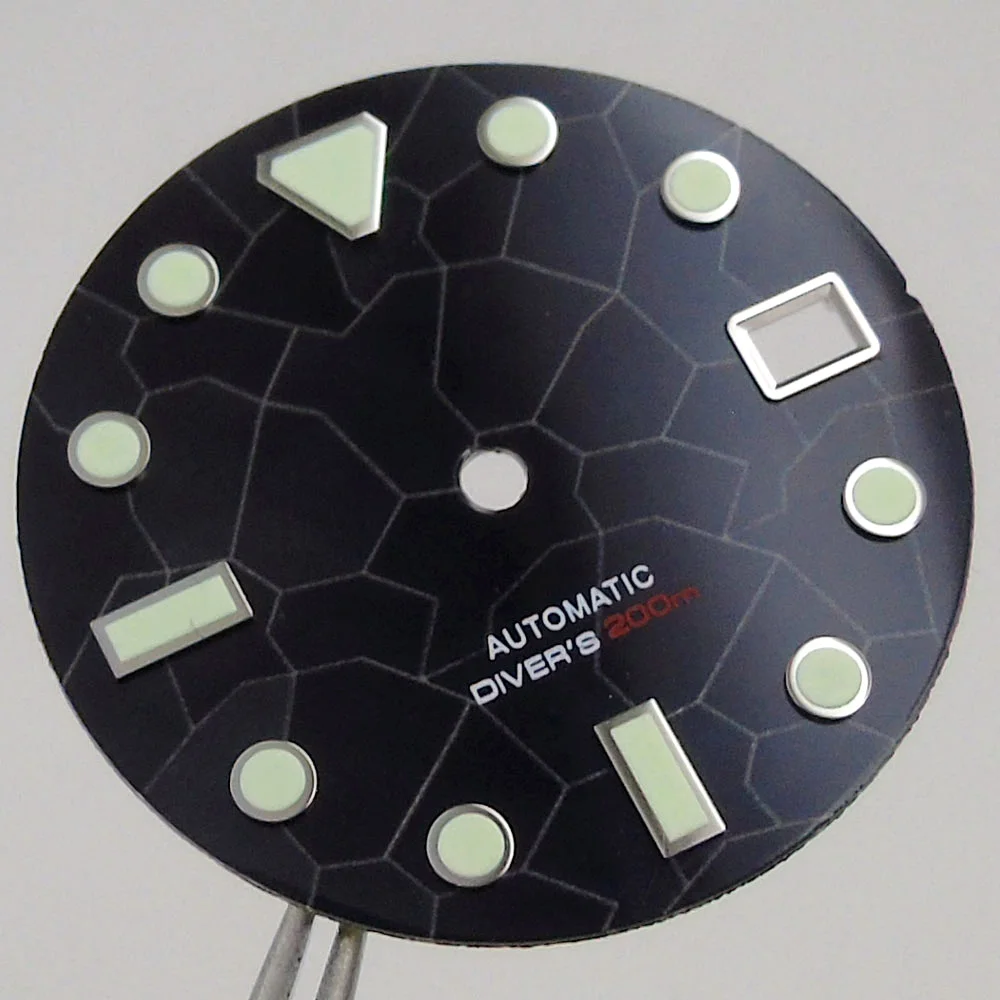 29mm Manual Black Splice Shell Mother of Pearl Dial Face Fit