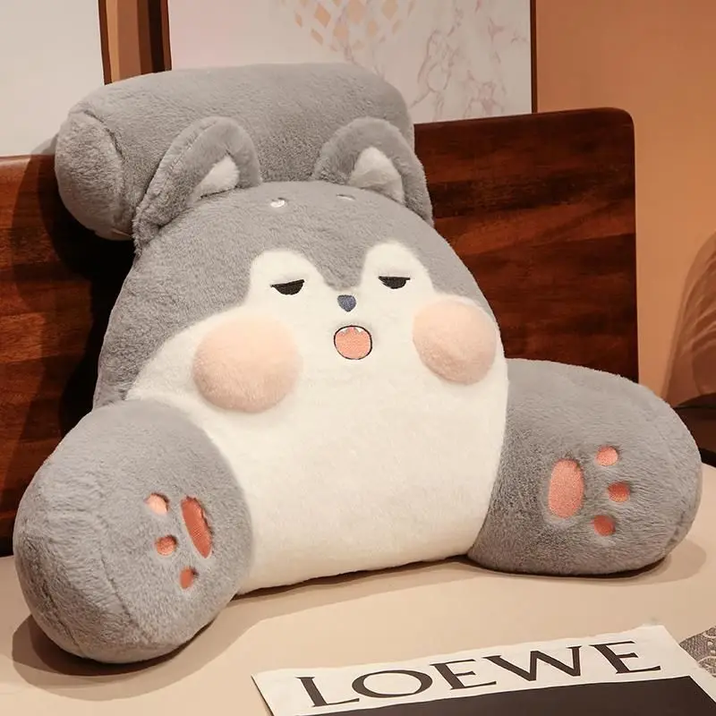

Plush Animals Pillow Fox/bunny/elephant Multifunction Waist Soft Bedside Rest Cushion for Baby Kids Lovers Gifts