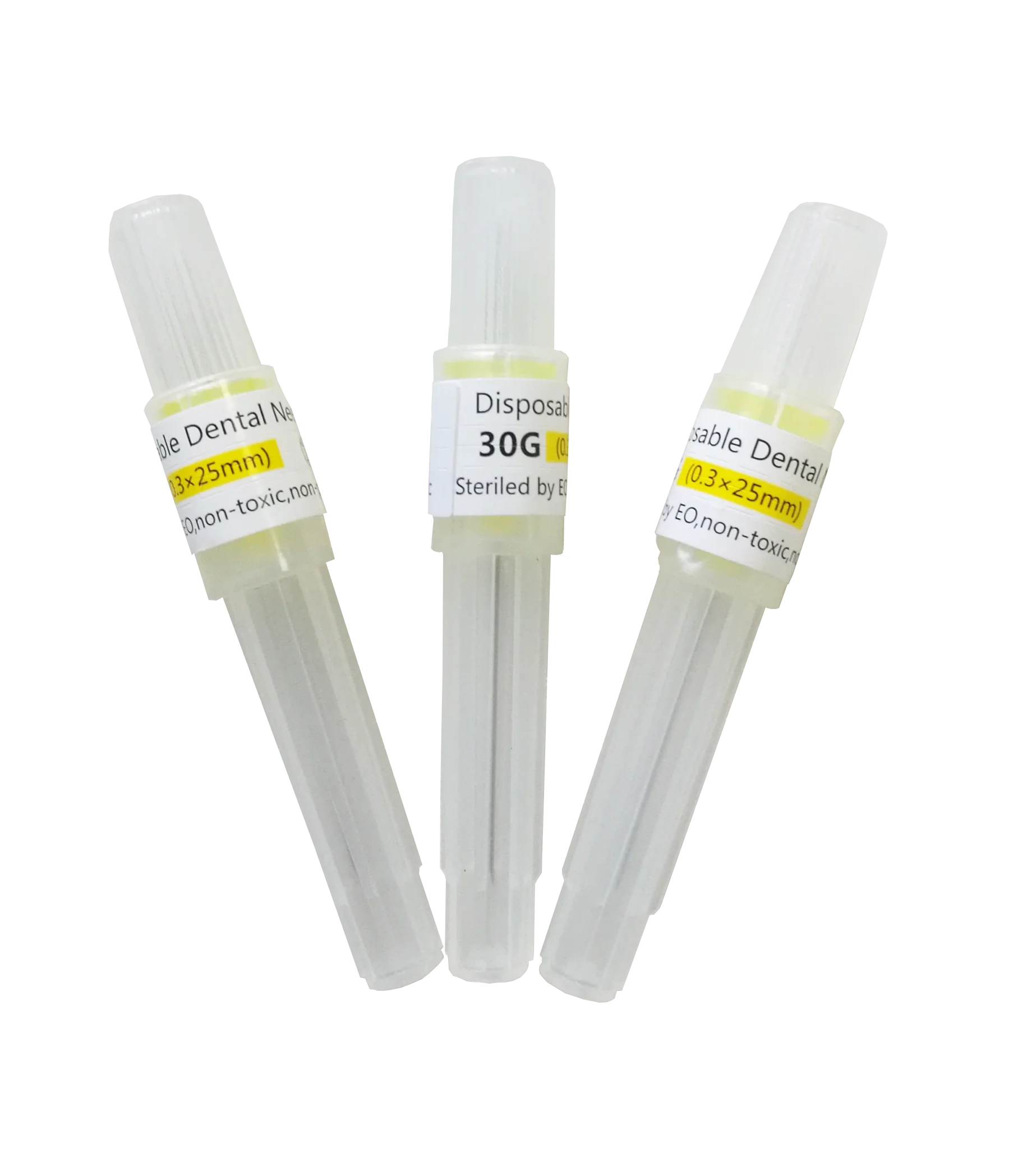 

100pcs/box Dental Sterile Injection Endo Irrigation Needle Tip Dental Irrigation Syringe Needle Tips 30G 21mm 25mm