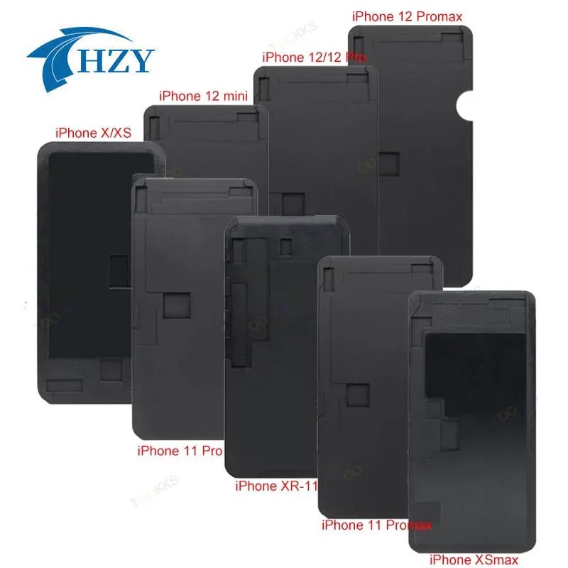 

New Position Mold OCA Laminating Mold Mat LCD Screen Refurbish Mould For iPhone X iPhone 12ProMax Repair Tools