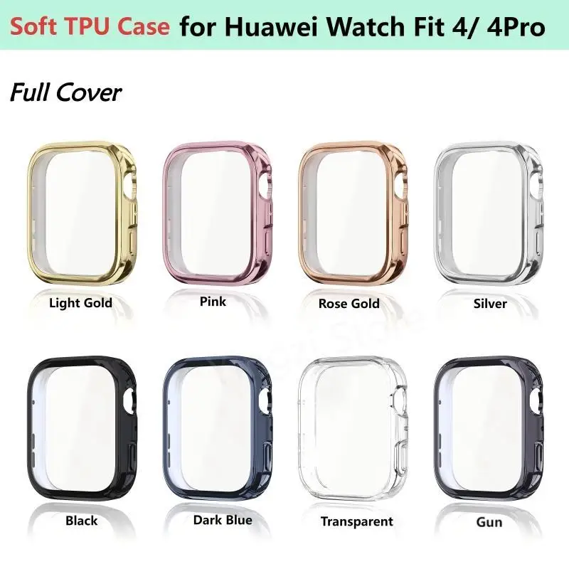 Premium Soft TPU Protective Case for Smart Watch Straps - Enhanced Durability and Style