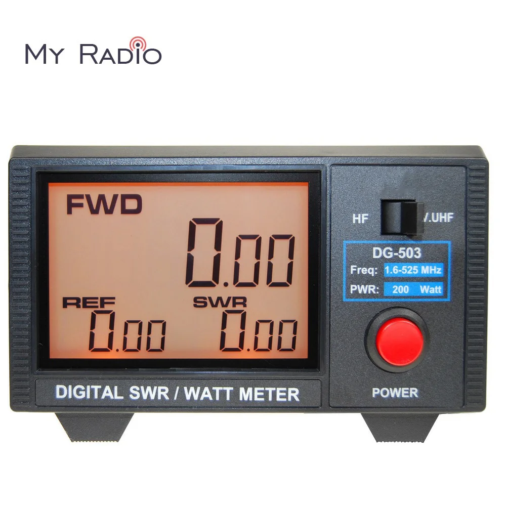 

Original Nissei DG-503 Digital SWR & Watt Meter 1.6-60MHz/125-525MHz for Handheld Mobile Base Station Radio Tester