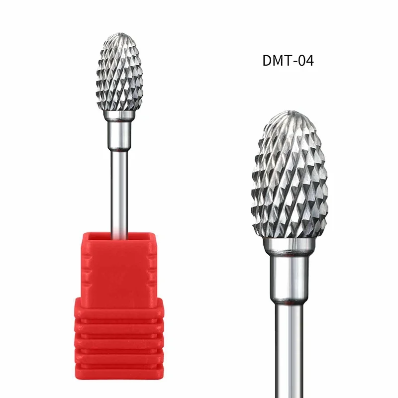 합금 텅스텐 스틸 네일 드릴 비트, 하이 퀄리티 플랫 헤드 네일, 각질 제거, 각질 매니큐어 도구, 1 개