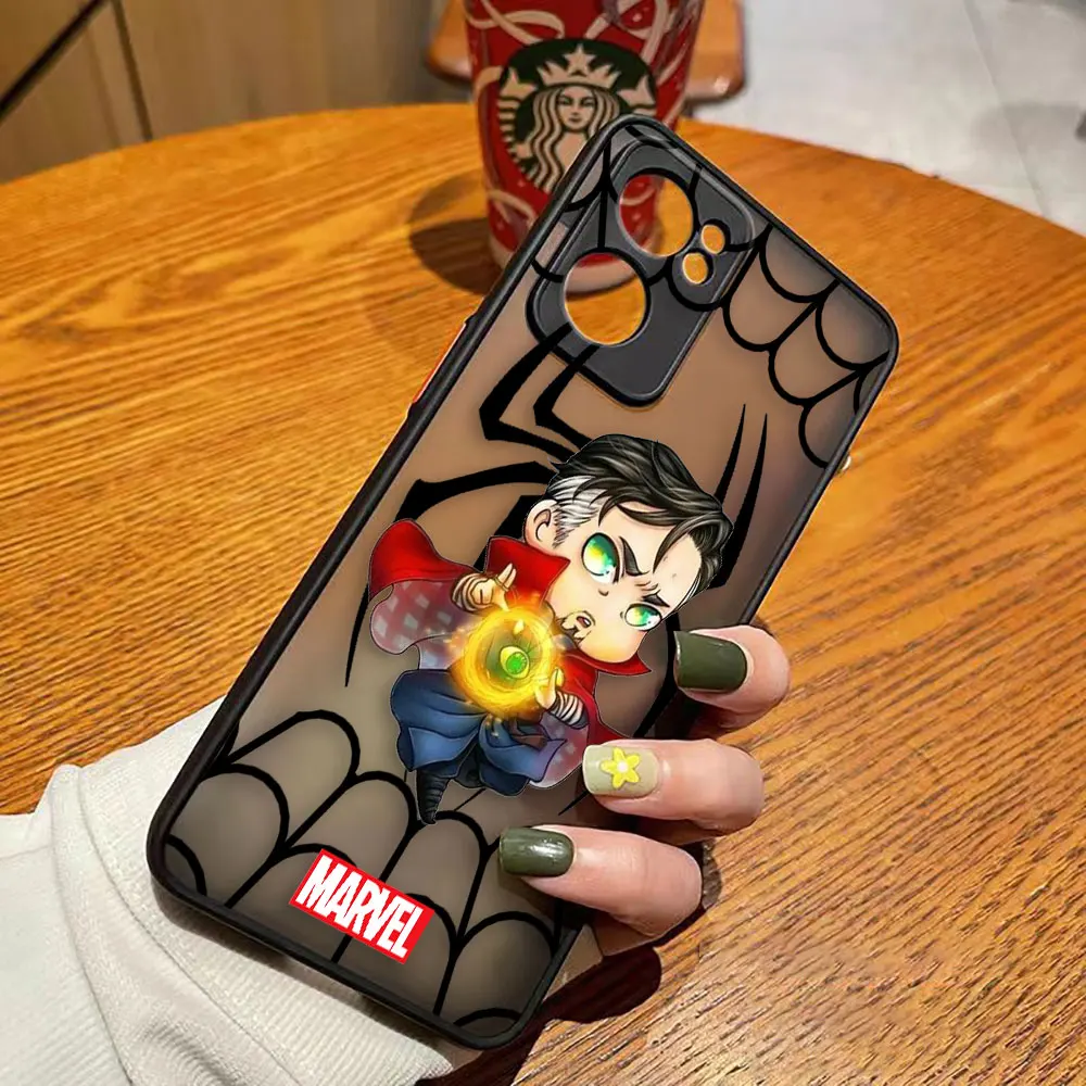 thumbnail image 1 of Matte Phone Case for OPPO RENO 8 8T 7Z 7 6Z 6 5 3 PRO PLUS 4G 5G Case Funda Coque Capa Shell Cover Marvel Avengers Anime Cartoon, 1 of 5
