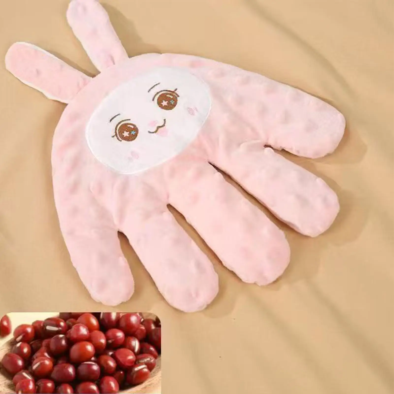 수면 베개 손바닥 모양 수면 보조 베개 누워 안기고 톡톡 건드리는 진정 수면 베개 리모컨 손바닥