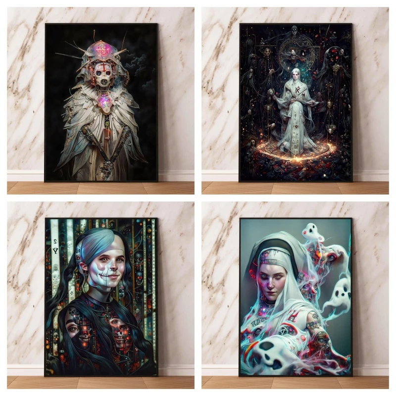 

Canvas Printing Ghost girl 1 Decoration Paintings Classic Gift Art Friends Gifts Hanging Room Home Modular Prints