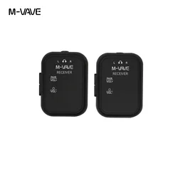 2.4G Wireless Earphone Monitor with Dual Receivers and Transmitter (Black)