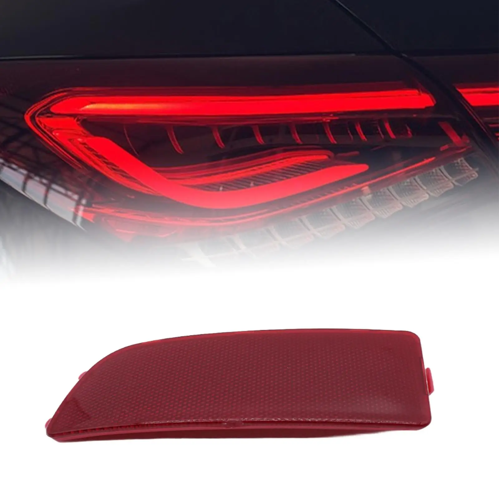 Rear Bumper Reflector Cover Supplies Easy to Install Spare Part Exterior Accessories 9068260140 for VW Crafter 30-50 06-16