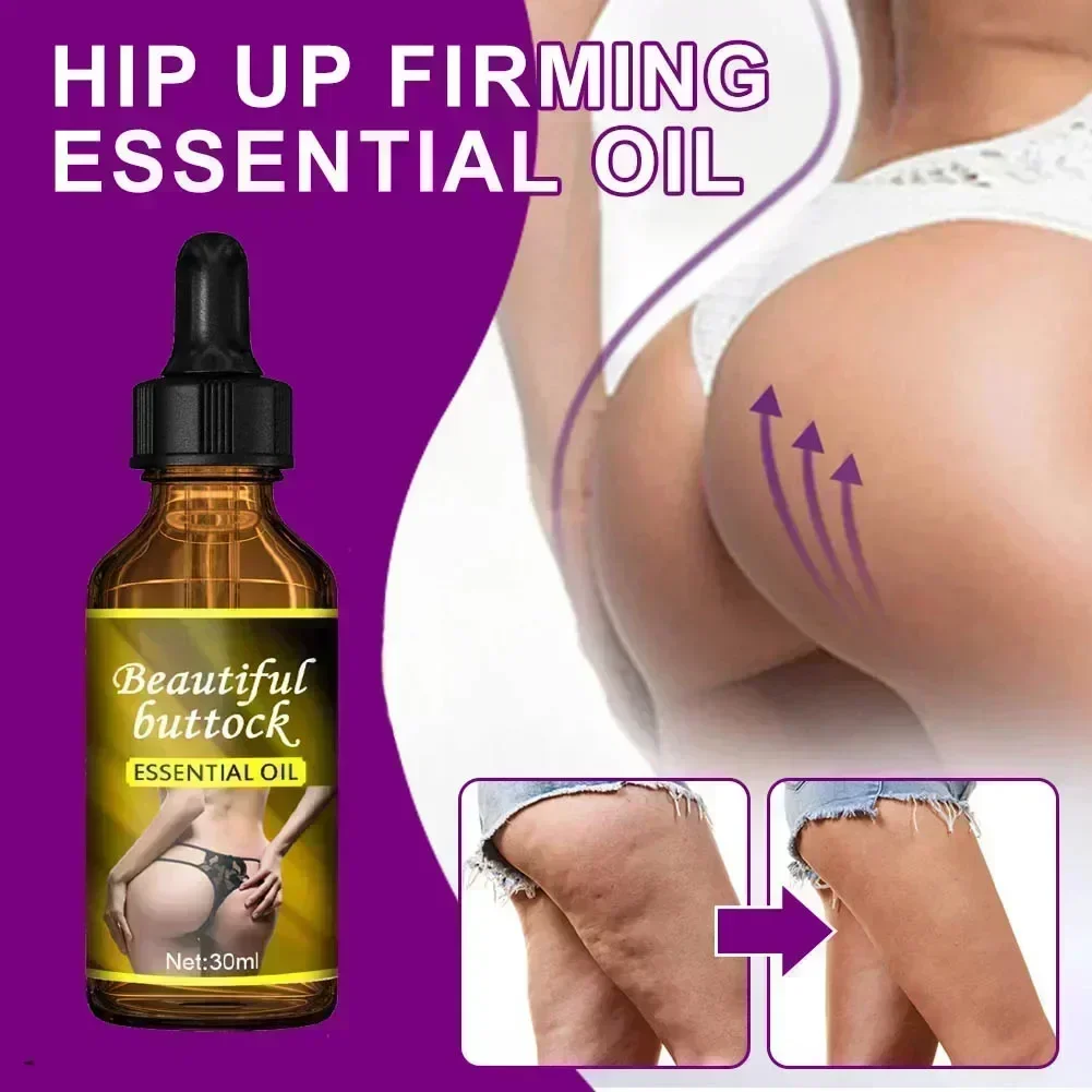 Hip Buttock Essential Oil Butt Lift Up Hip Firming Butt Enhancement Oil for Women Body Sexy Care