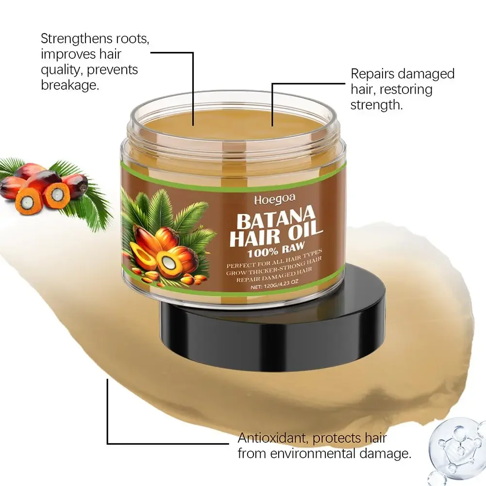 Anti-loss Hair Oil Organic Batana Oil Natural Treatment Scaple strengthen Hair Roots Fluffy Moisturizing Care Serum Hair growth oil Hair oil