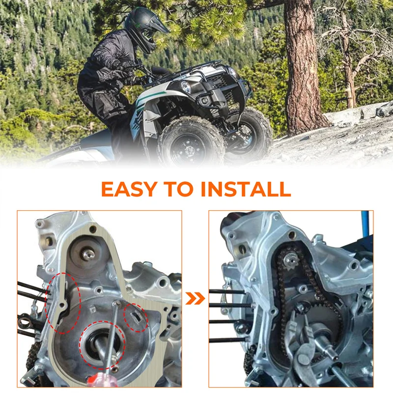 Starter Chain & Chain Guides For Chinese 4-stroke 50cc 70cc 90cc - Foto 12