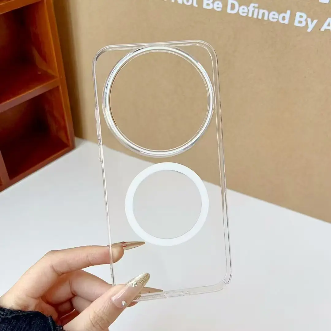 Ultra-Thin Minimalist Magnetic Transparent Anti-Drop Case