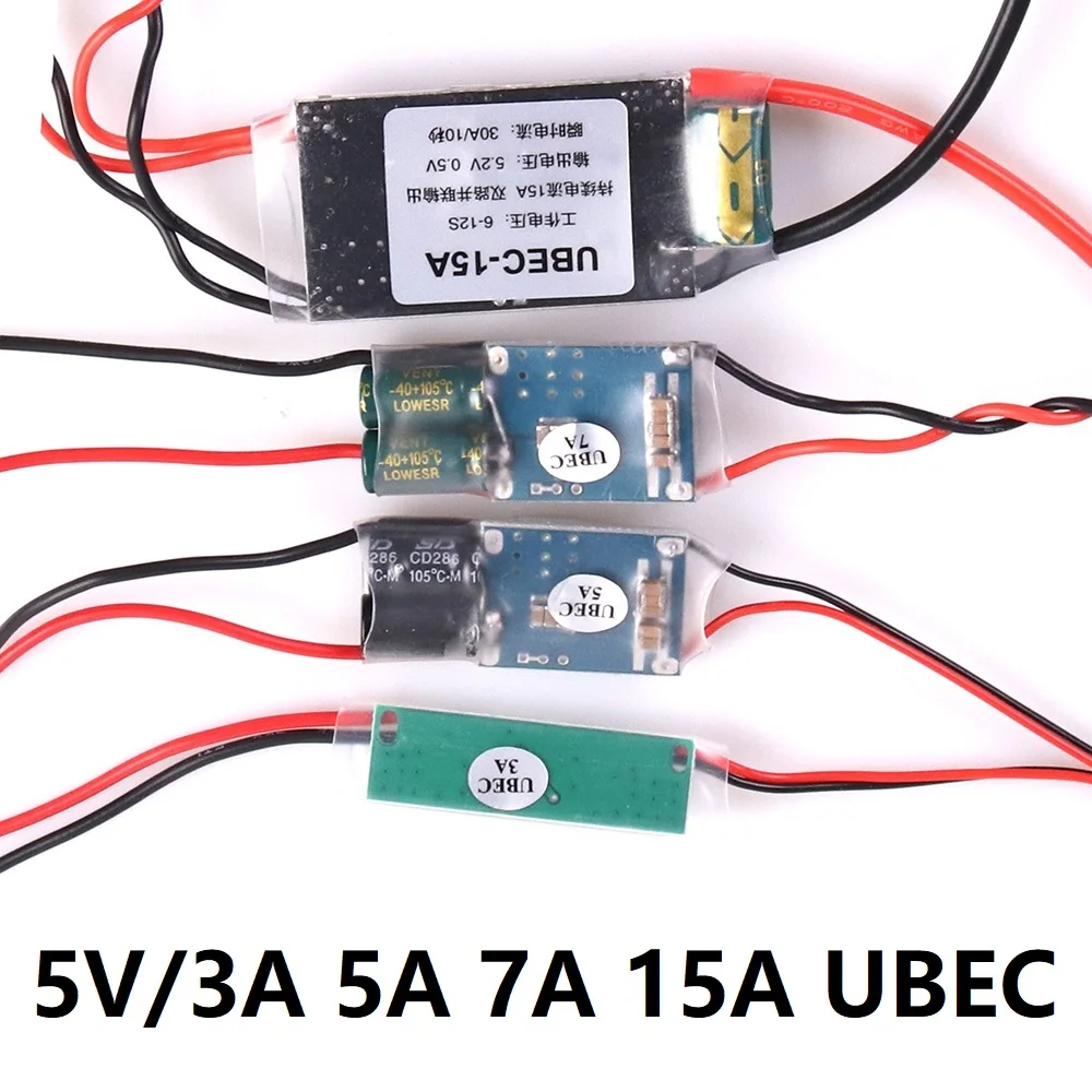 UBEC 3A 5A 7A 15A BEC pour RC Drone Hélicoptère - Régulateur de Tension