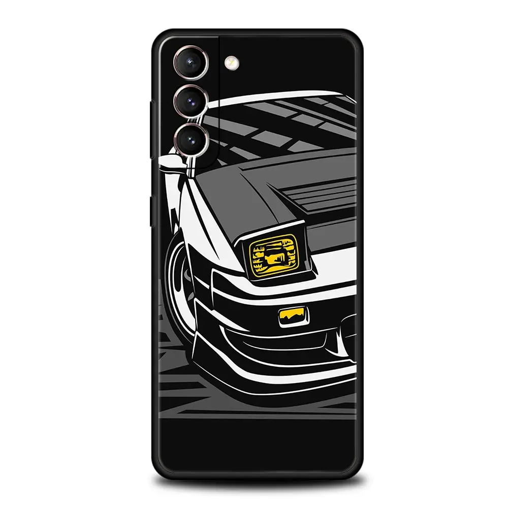 Japan JDM Sports Car Silicone Phone Case - Sleek Protective Cover