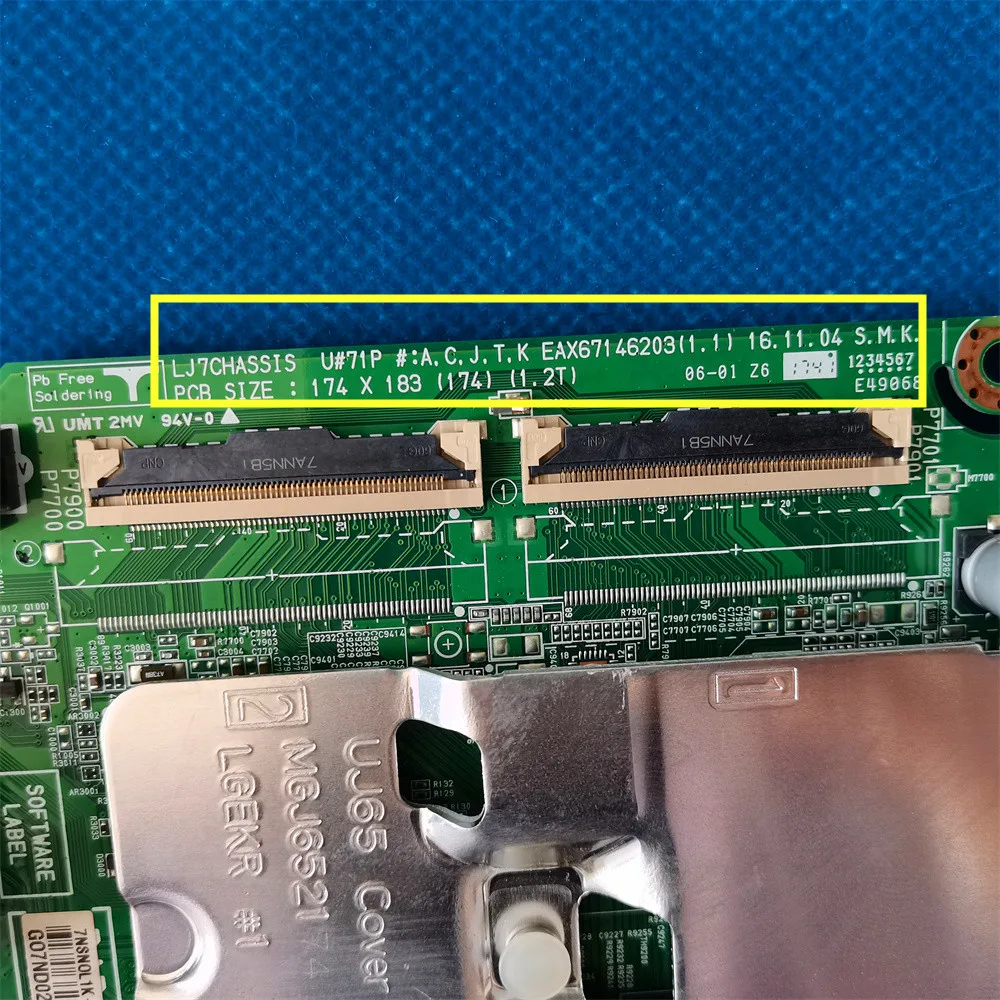 Placa-mãe da Placa Principal para lg Eax67146203 55uj6800-ua Lj7chassis Eax671462031.1 55uj7588-cb 49uj6300-ua 49uj6500-ub 55uj6300 - Image 3