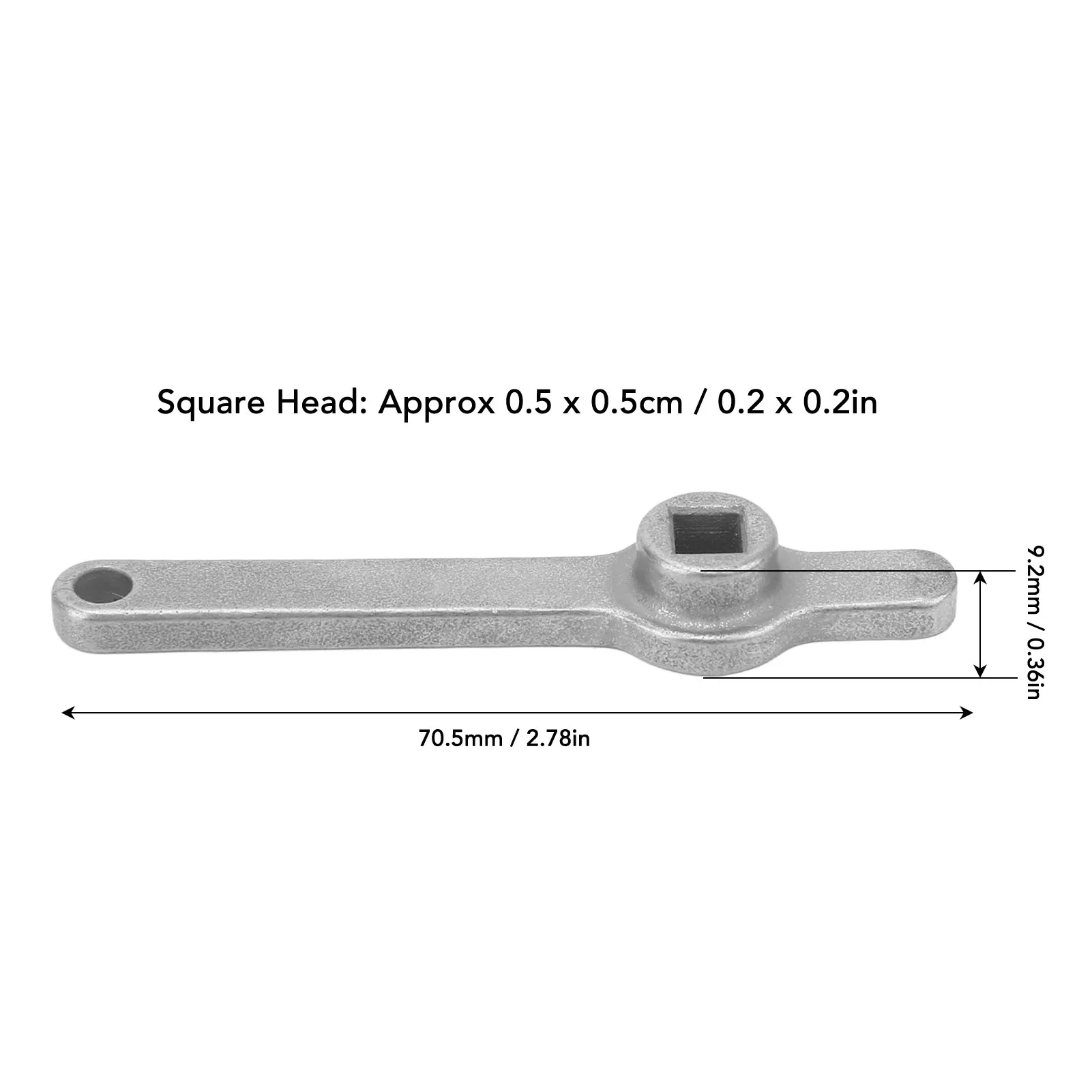 Kühler Luft auslass Griff Edelstahl Anti-Korrosion Quadrat