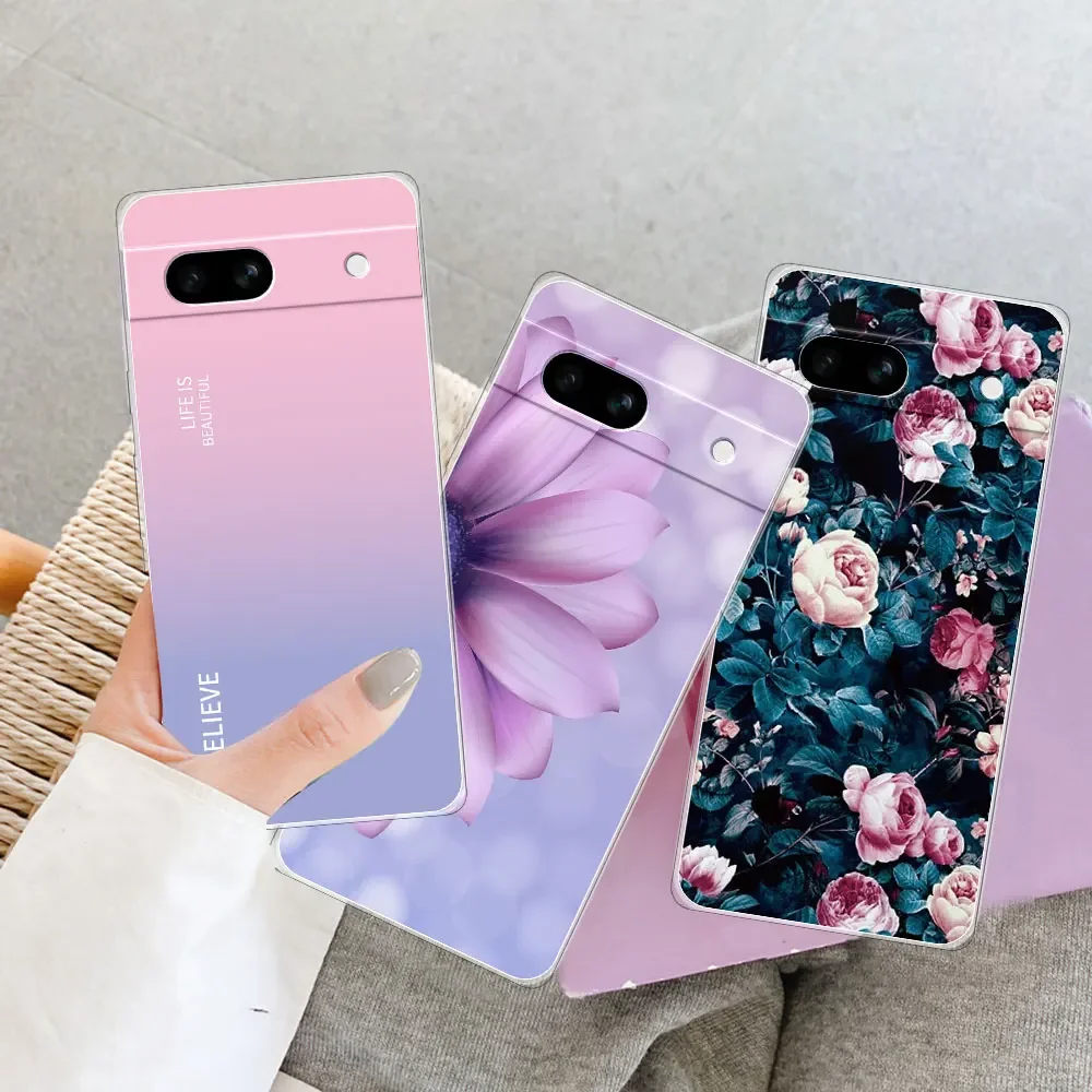 Clear Soft Silicone Phone Case for Google Pixel Series - Protective & Sleek Design