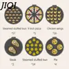 JIQI Double-Sided Heating Baking Pan Electric Skillet Pancake Make Frying Pot Cake Pizza Barbecue Machine Automatic Cooker 220V 6