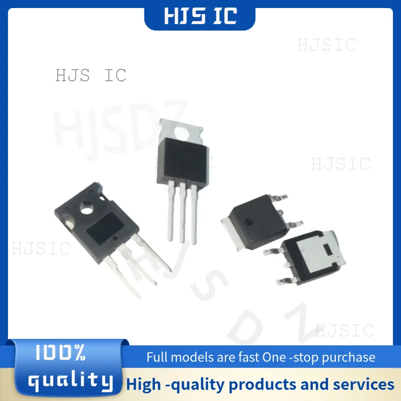 10PCS Assorted TO-252 Transistors
