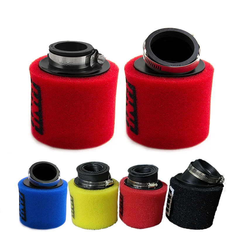 55mm Motorcycle Foam Air Filter For GY6 200cc Sponge Cleaner Scooter Pit Bike ATV Accessory