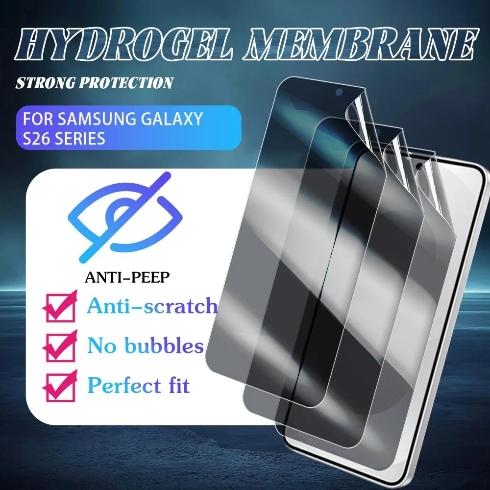 Privacy Hydrogel Anti-Spy Screen Protector Film - Anti-Scratch Protection