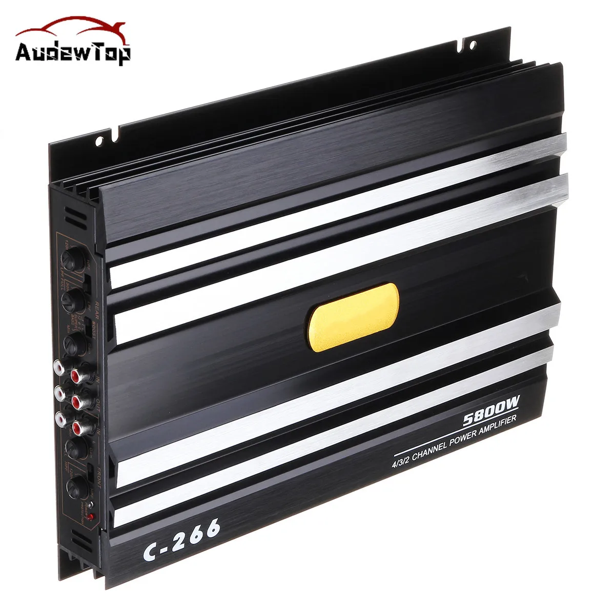 Car Rms Amplifier 5800 Watt Car Audio Power Amplifier 4 Channel Car