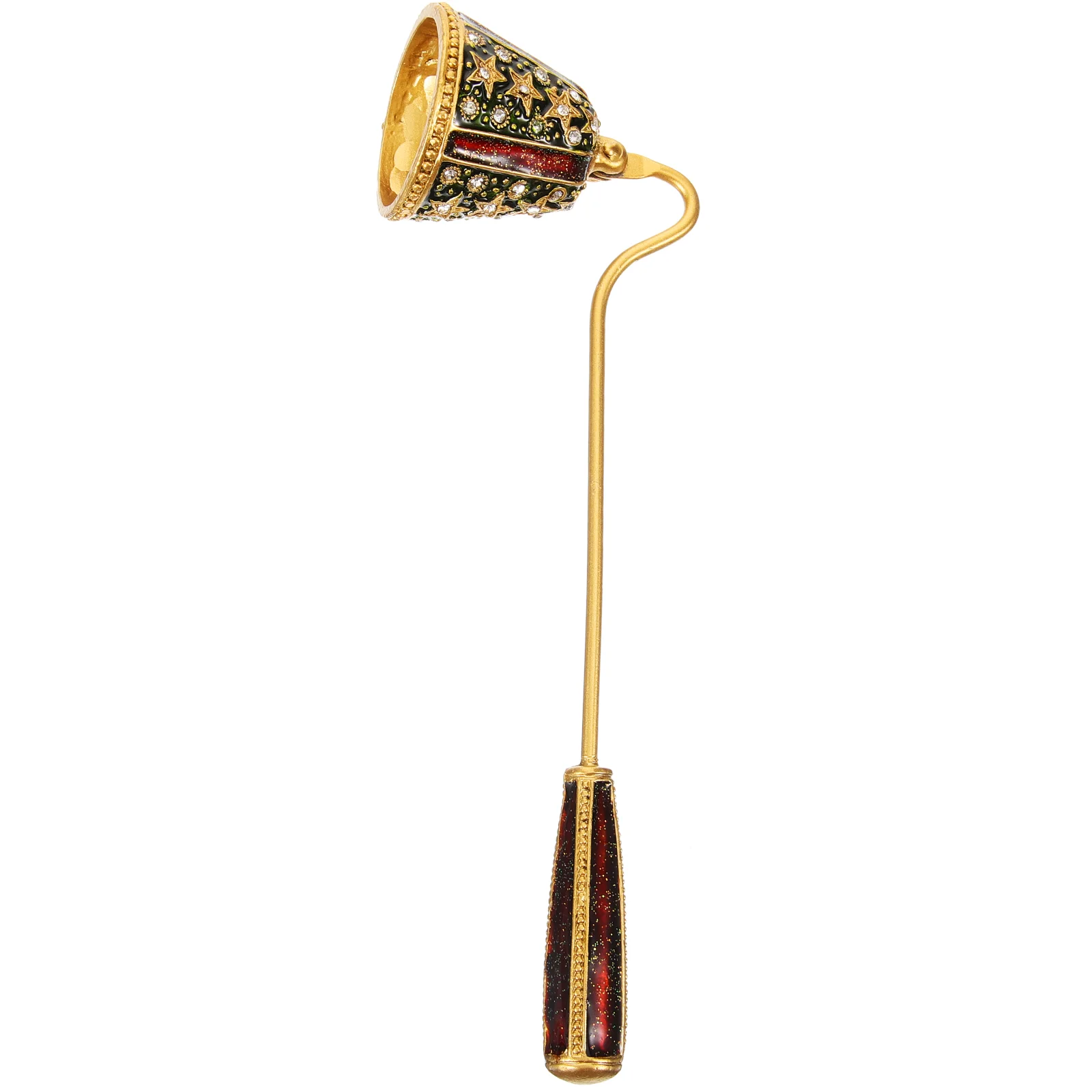 

Rhinestone Snuffer Star Design Putter Household Extinguisher