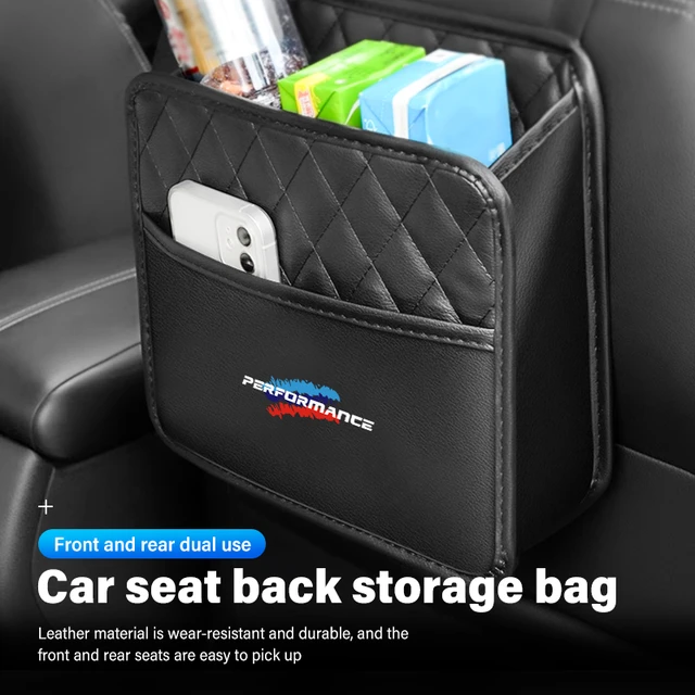 Car Multifunctional Tissue Box Cup Holder Auto Seat back Storage Box  Accessories For BMW 2 Series 3 Series 4 Series X2 X3 - AliExpress