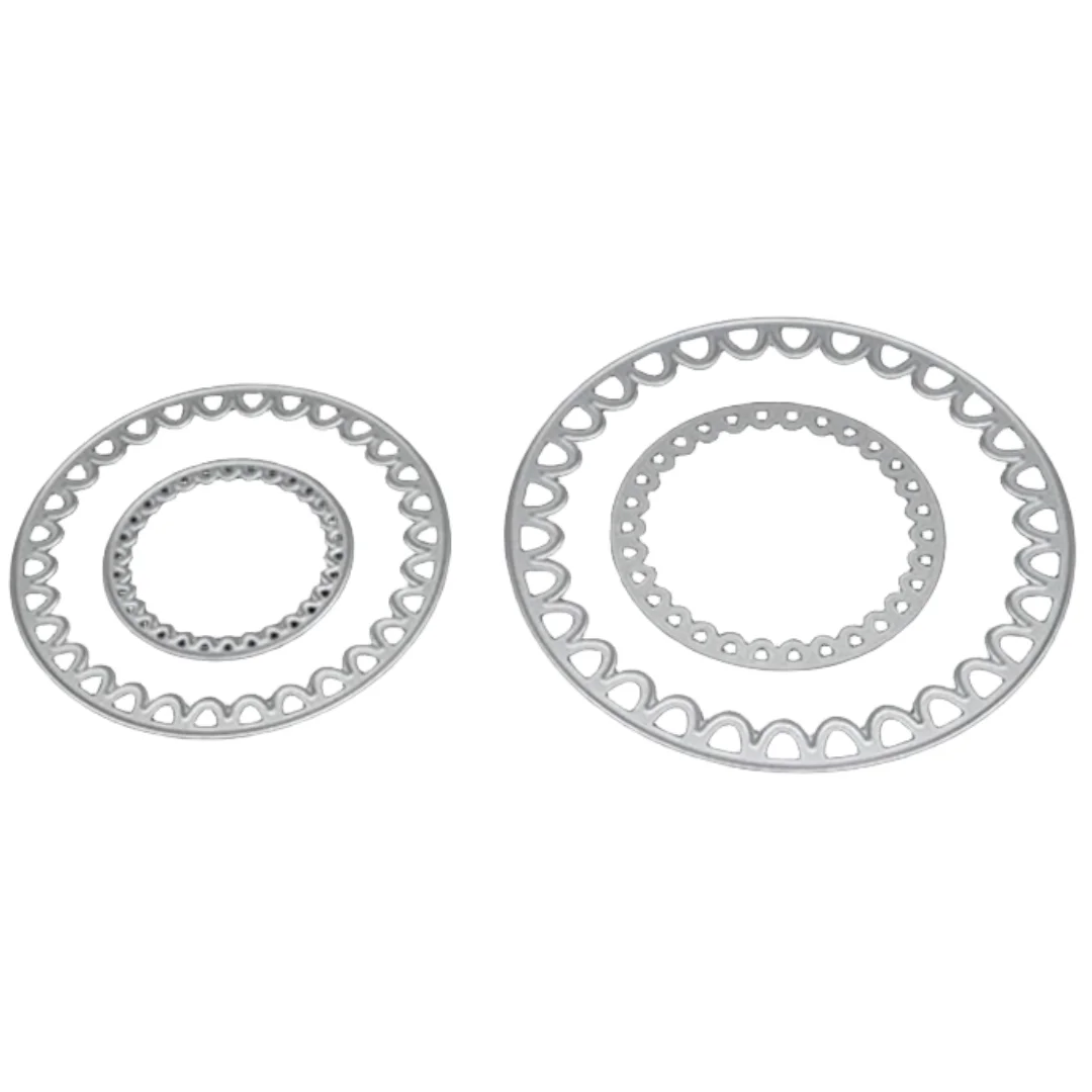 

YINISE Metal Cutting Dies For Scrapbooking Stencils FRAME DIY PAPER Album Cards Decoration Embossing Folder Die Cut Template