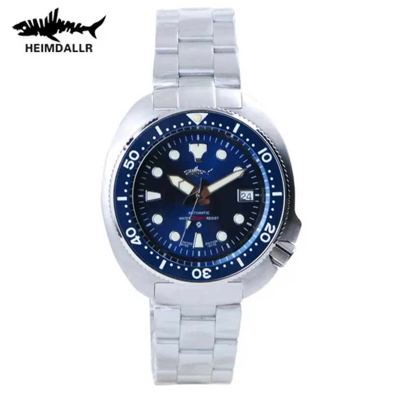 

Heimdallr Mens Vintage Abalone Mechanical Watch Sapphire Ceramic Bezel NH35A Automatic Watches 200M Waterproof Mechanical Watch