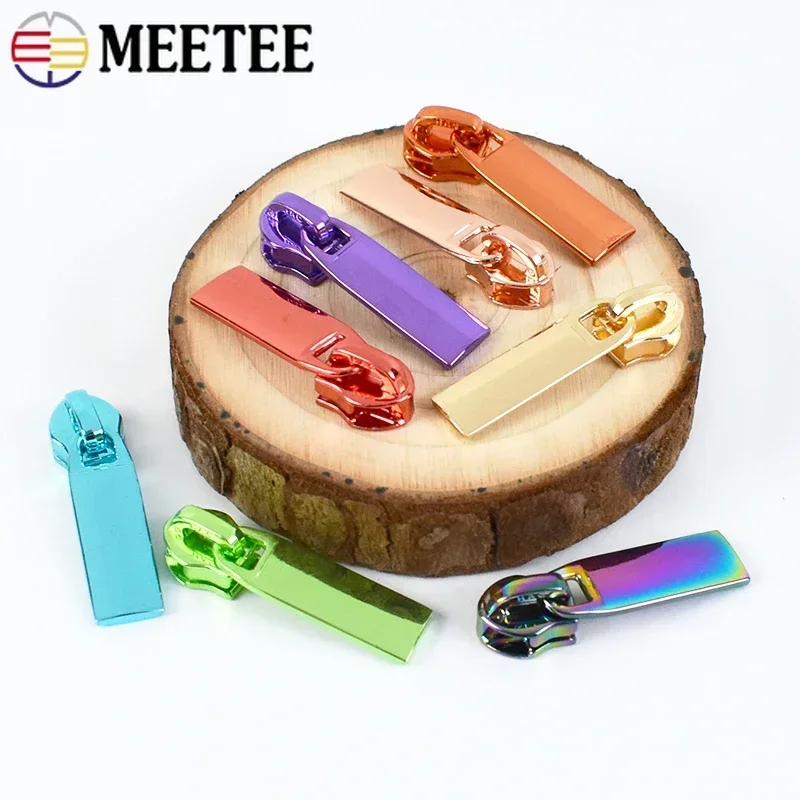 나일론 지퍼 테이프 백 포켓 지퍼 헤드 풀러 재봉 수리 키트, DIY 액세서리, 5, 10, 20 개, 3 5 지퍼 슬라이더