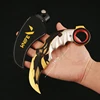 Valorant Weapon Melee Champions Karambit 16cm Metal Game Peripheral Samurai Sword Uncut Blade Sword Weapon Model Gift Toys Boys 3