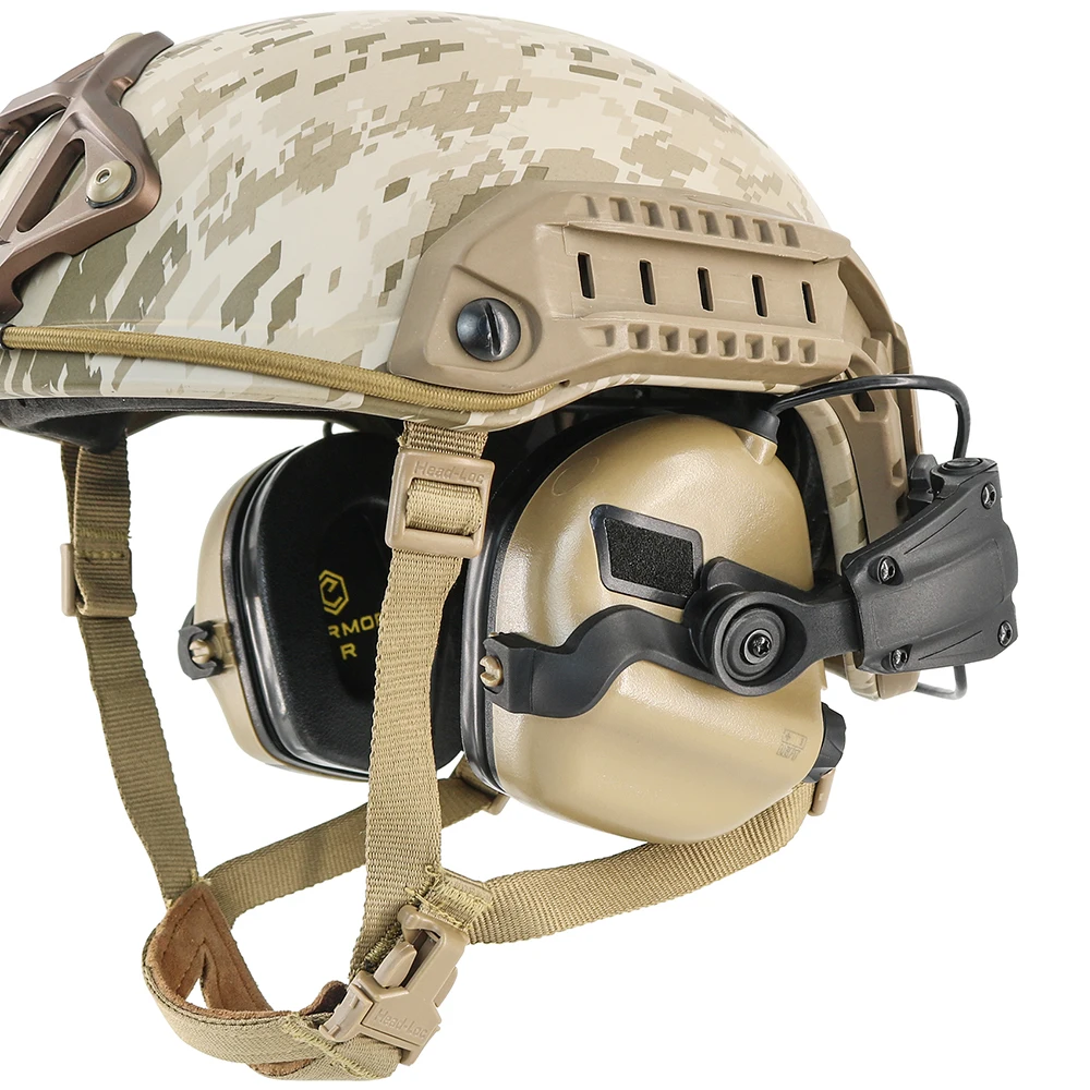 Tactical ARC Rail Headset Adapter Bracket, Compatible with EARMOR M31/M31H Tactical Headset Civilian Version