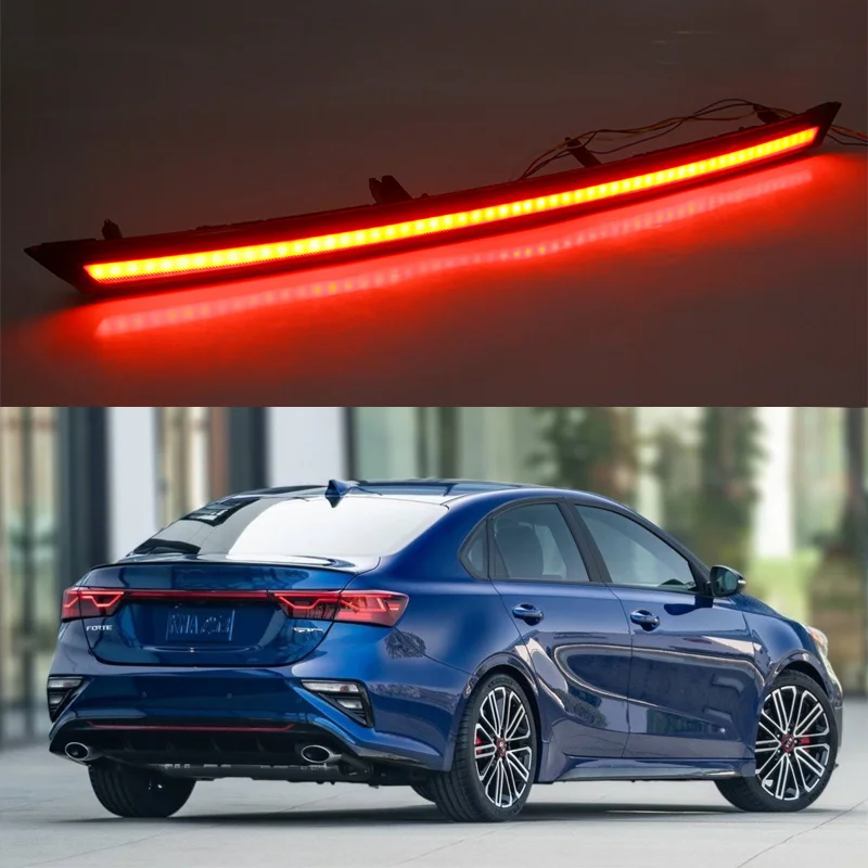 Led Tail Trunk Strip Light Stop Brake Rear Driving Lamp Assembly