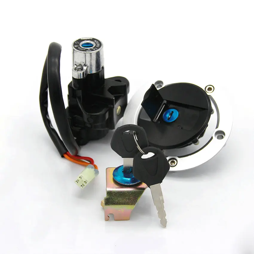 

Motorcycle Fuel Gas Cap Ignition Switch Seat Lock with Key Kit For Suzuki GSXR1000 GSXR1000Z 37000-16820 37000-16820 37000-16841