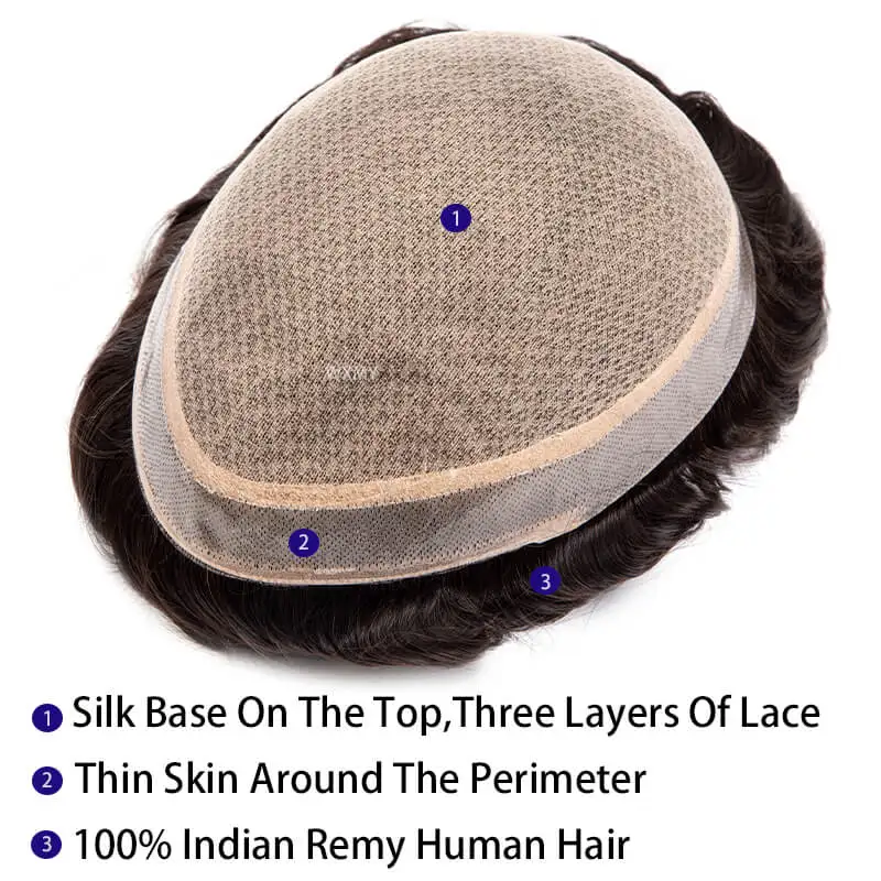 Рисунок 2 - Парик мужской шелковый