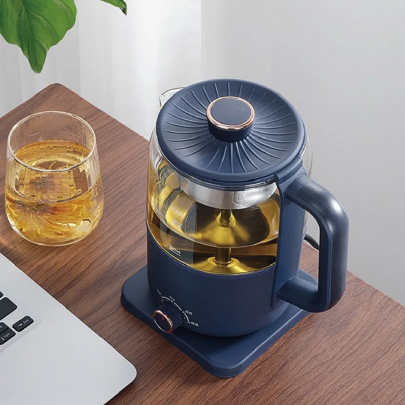 Electric Tea Stove 1200ml Home Brewing Teapot Office Multi-function Automatic Keep Warm Pot 220V Black Steam Spray electric tea stove