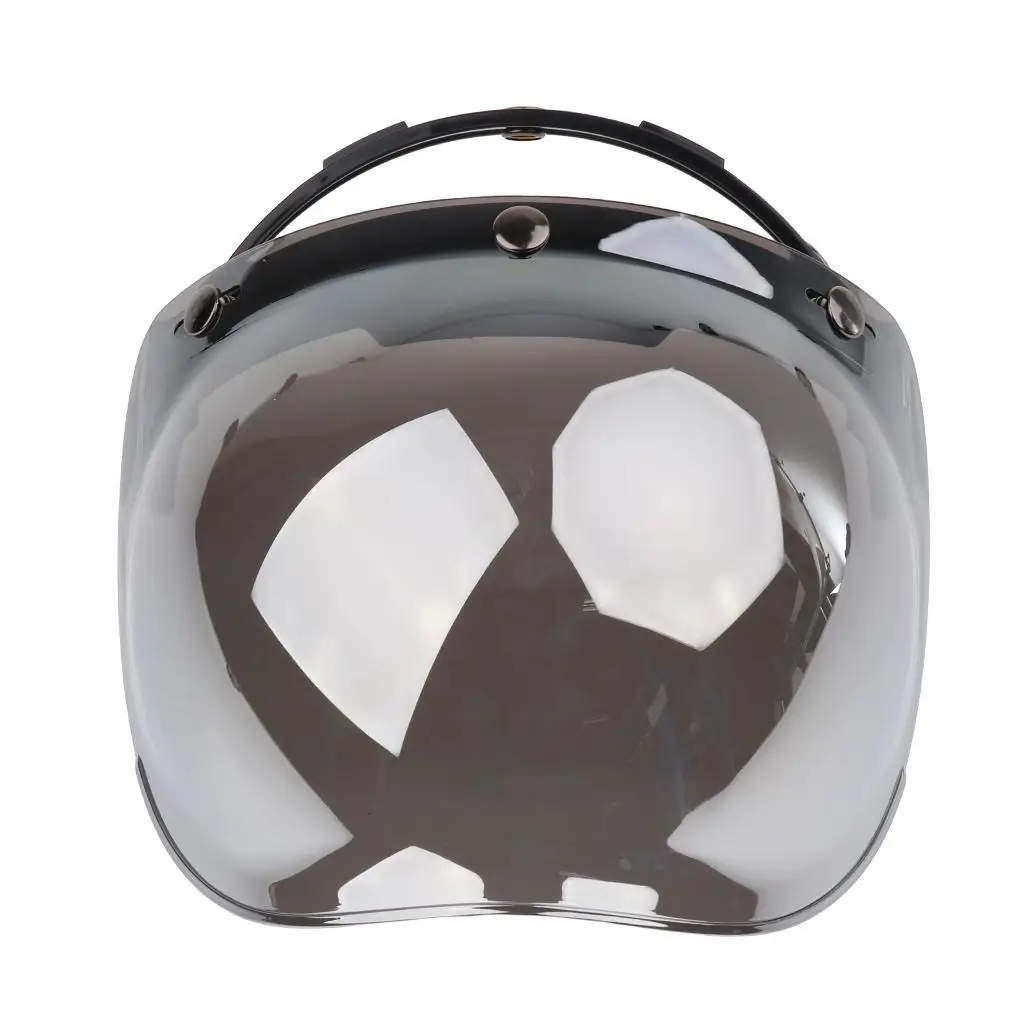 3-Snap Bubble Wind Visor for Biltwell Gringo & Helmet