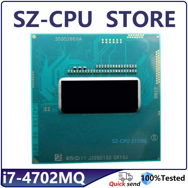 Core i7-4702MQ i7 4702MQ SR15J 2,2 ГГц четырехъядерный восьмипоточный ЦПУ 6M 37W Socket G3 / rPGA946B