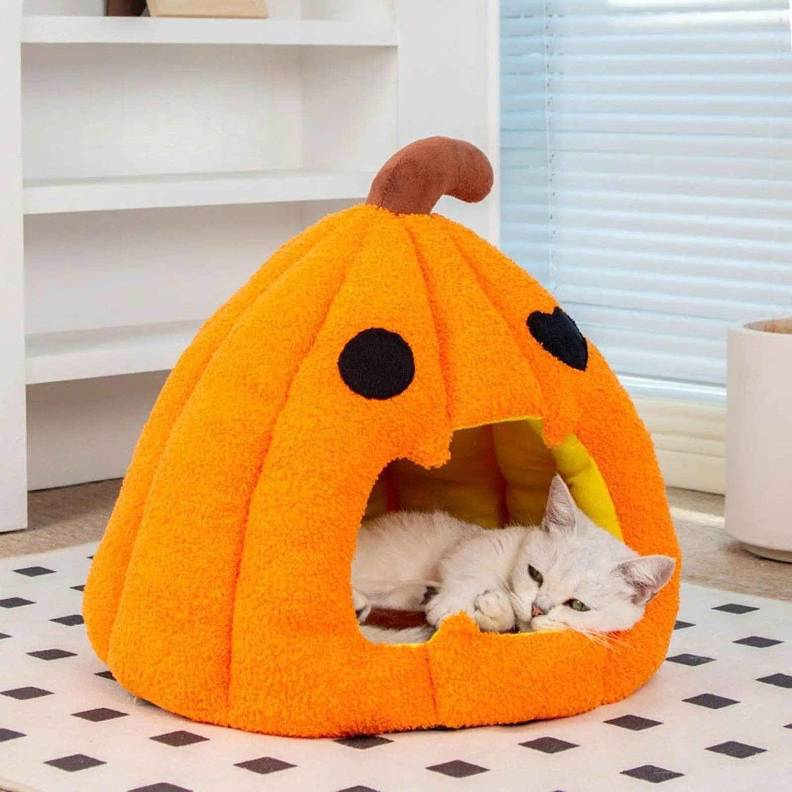 Cat Nest House Cozy Pet Accessories Cat Bed Cave Semi Closed Dog Cat Nest Cat Bed for Pomeranian Puppy Animals Dog Small Pet Cat Nest House Cozy Pet Accessories Cat Bed Cave Semi Closed Dog Cat Nest Cat Bed for Pomeranian Puppy Animals Dog Small Pet